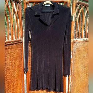 🍀3/15 Mirrors 2 Black Mini Dress